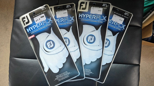 Footjoy hyperflx left hand - x4,
