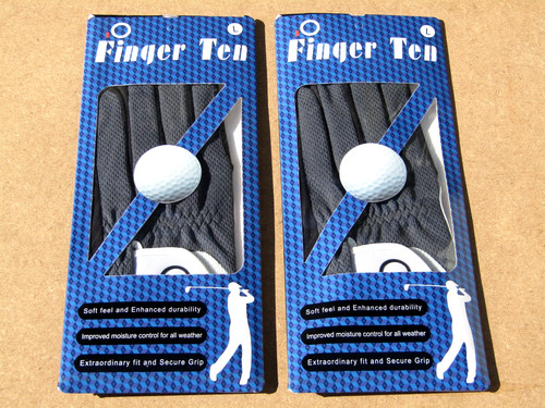 Finger ten left hand golf - finger,