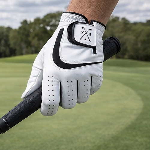 Personalised leather golf - personalised,